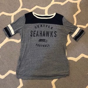 Seahawks maternity tee